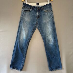 Goodale Men’s Distressed Thrashed Jeans Size 33 100% Cotton The Goodale Straight